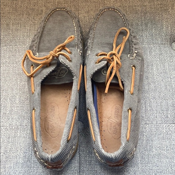 Sperry Top Sider Men’s Corduroy Boat Shoes - Picture 4 of 5